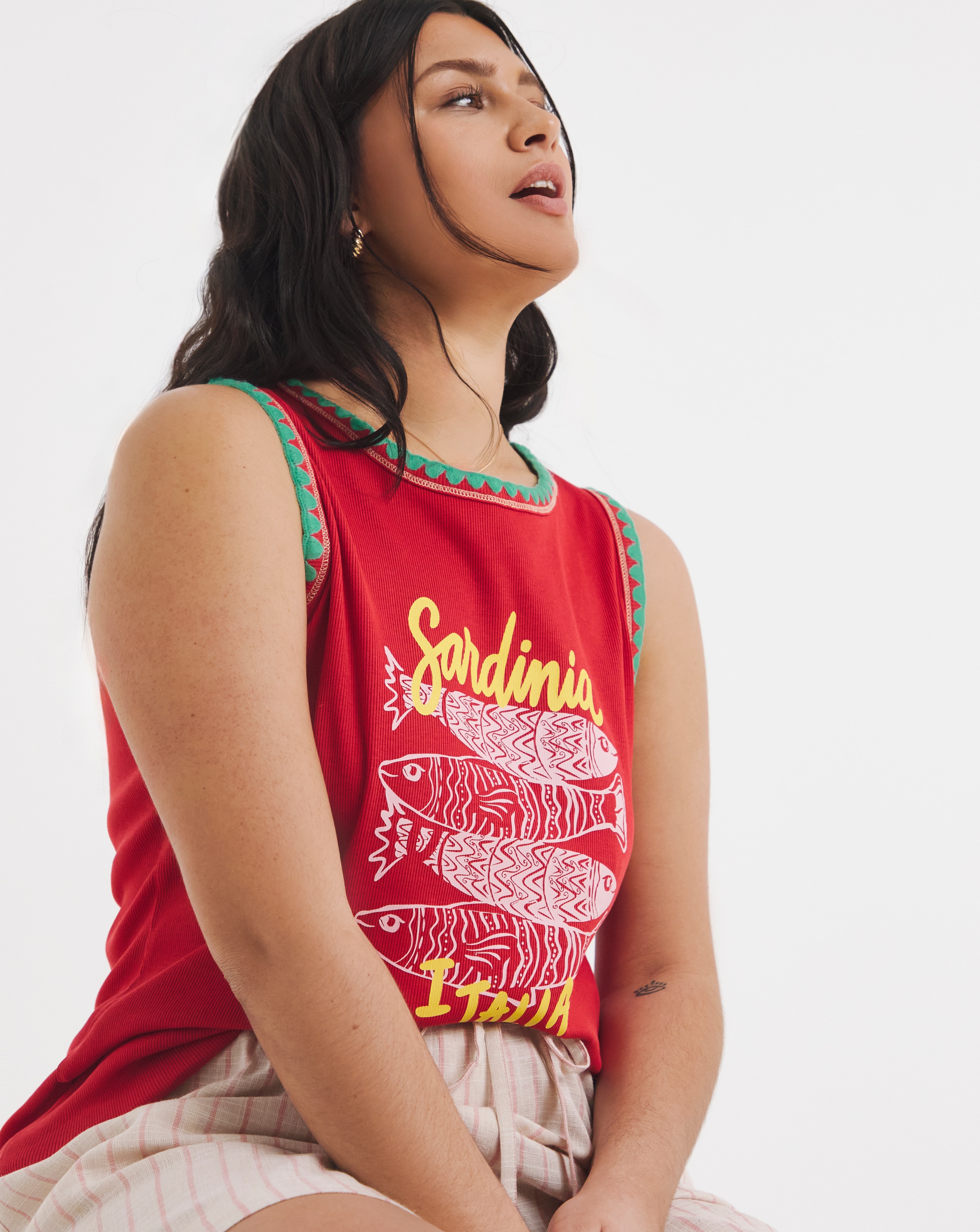 Sardinia Graphic Tank