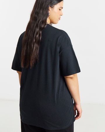 Simply Be Black AC/DC Short Sleeve License T-Shirt