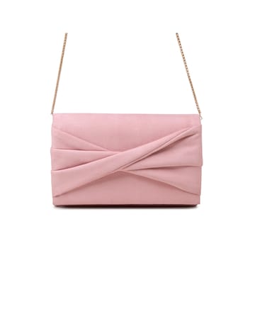 Paradox London Deloria Front Pleated Clutch Bag