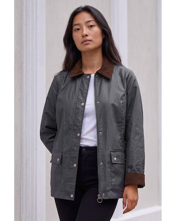 Roman Petite Waxed Pocket Coat