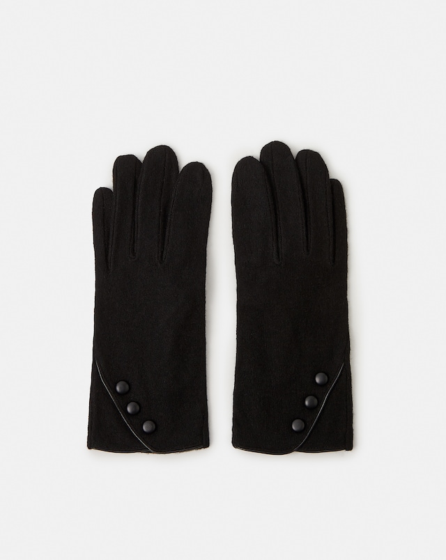 New In - Accessorize Plain Wool Gloves