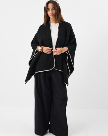 Accessorize Whipstitch Knit Poncho