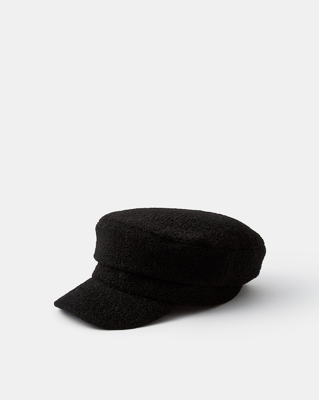 New In - Accessorize Boucle Baker Boy Hat