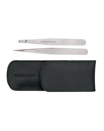 Tweezerman Petite Tweeze Set Black Case