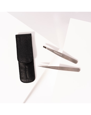Tweezerman Petite Tweeze Set Black Case
