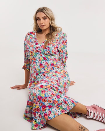 Nobody's Child Delilah Floral Midi Dress