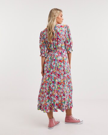 Nobody's Child Delilah Floral Midi Dress