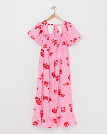 Lovedrobe Puff Sleeve Maxi Dress