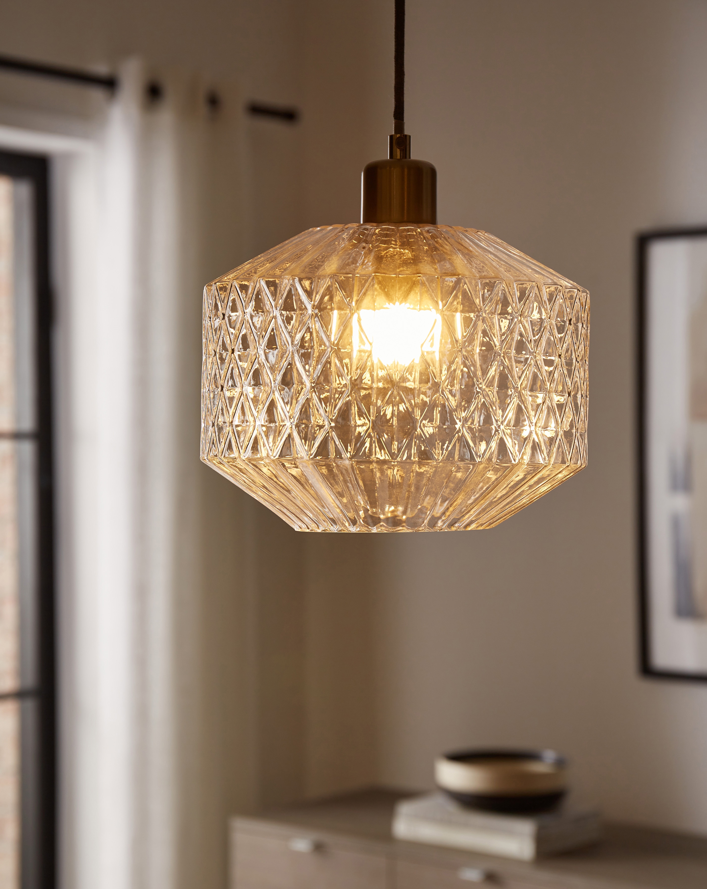 Clear Glass Pendant Shade