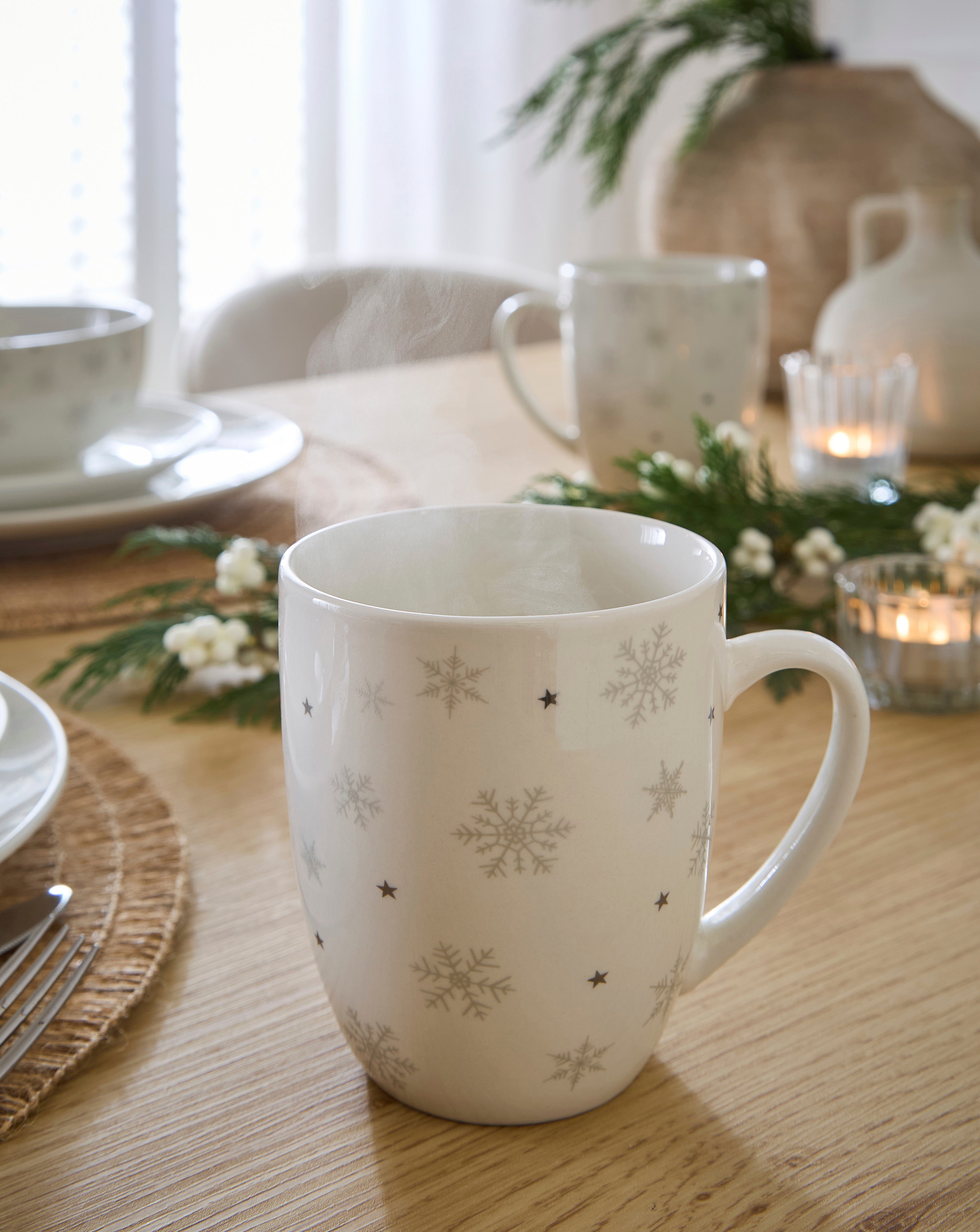 Starry Night Set of 4 Mugs