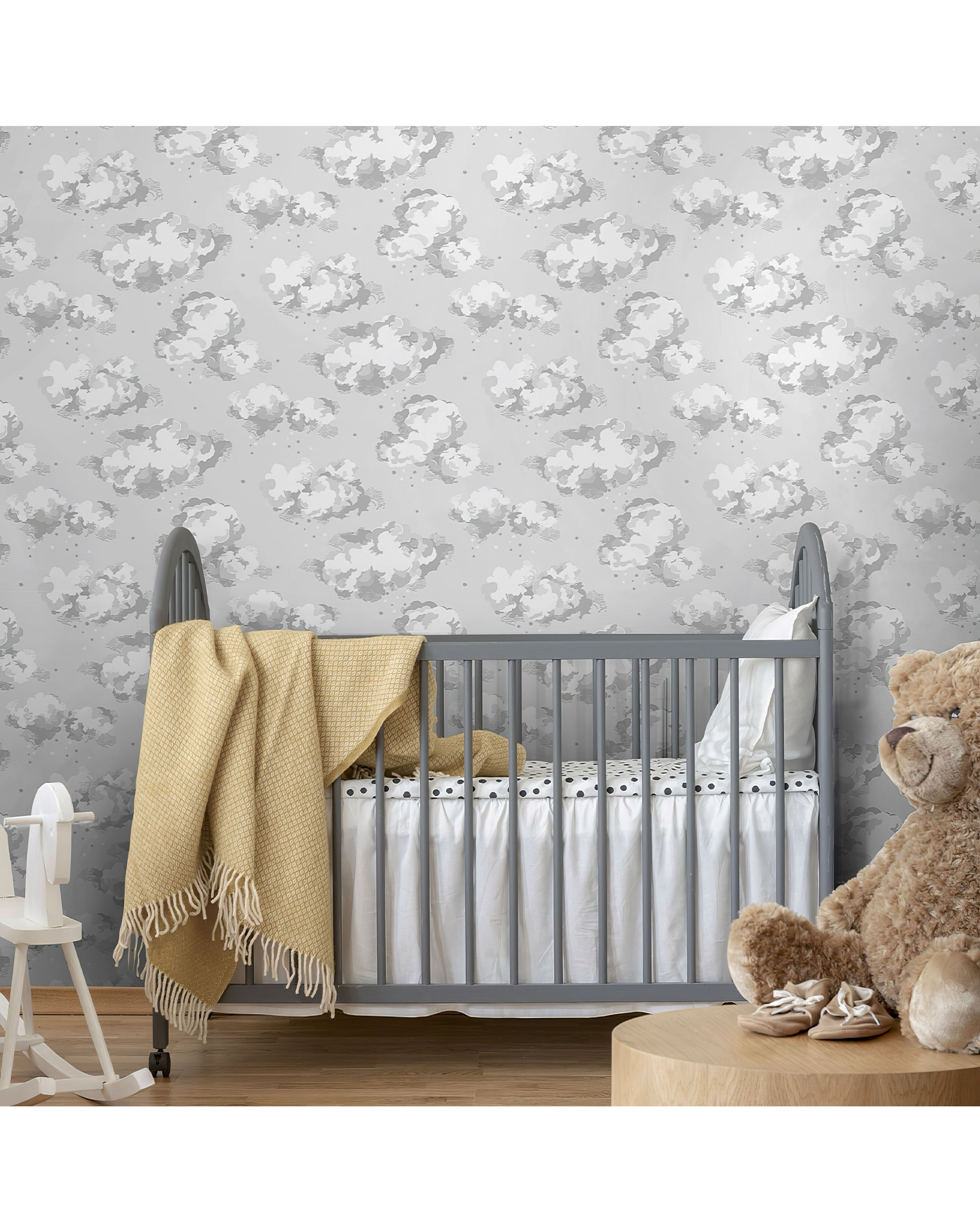 Cath Kidston Silver Lining Wallpaper