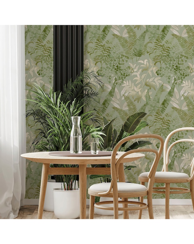 Superfresco Temptation Green Wallpaper