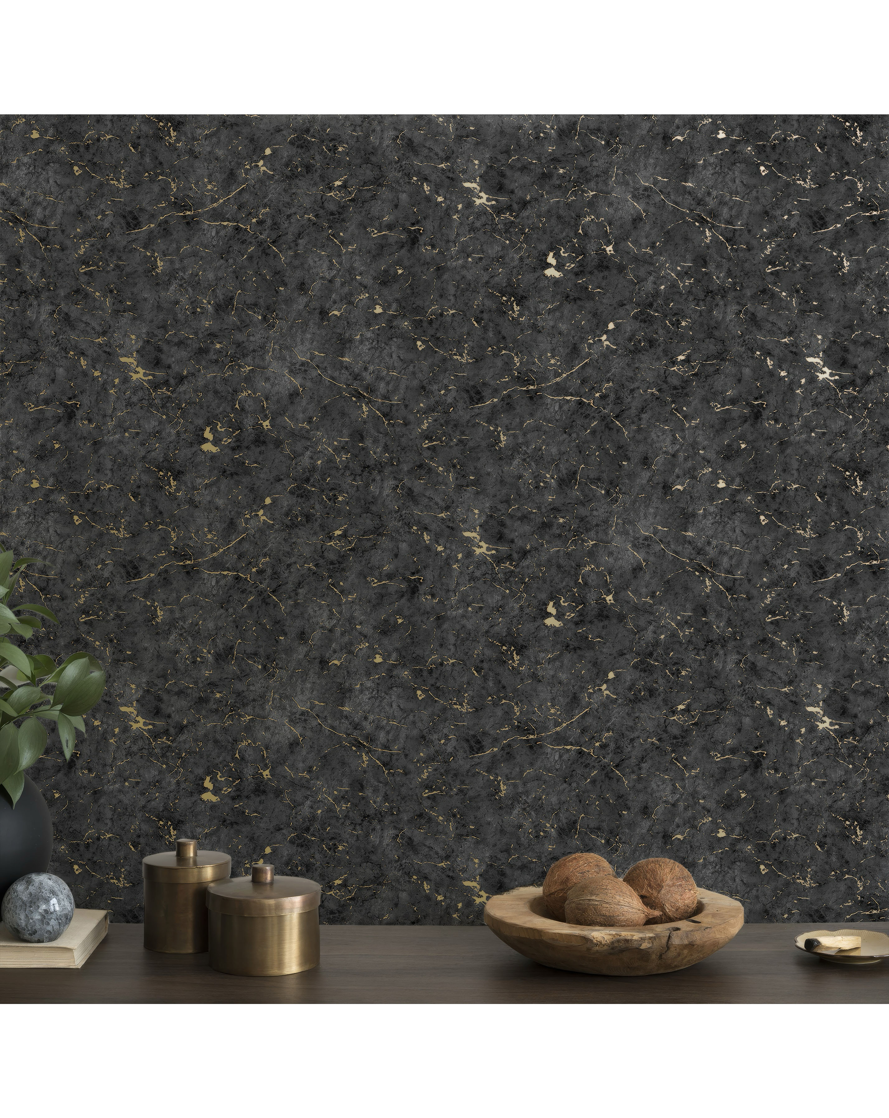 Superfresco Easy Gilded Plaster Black