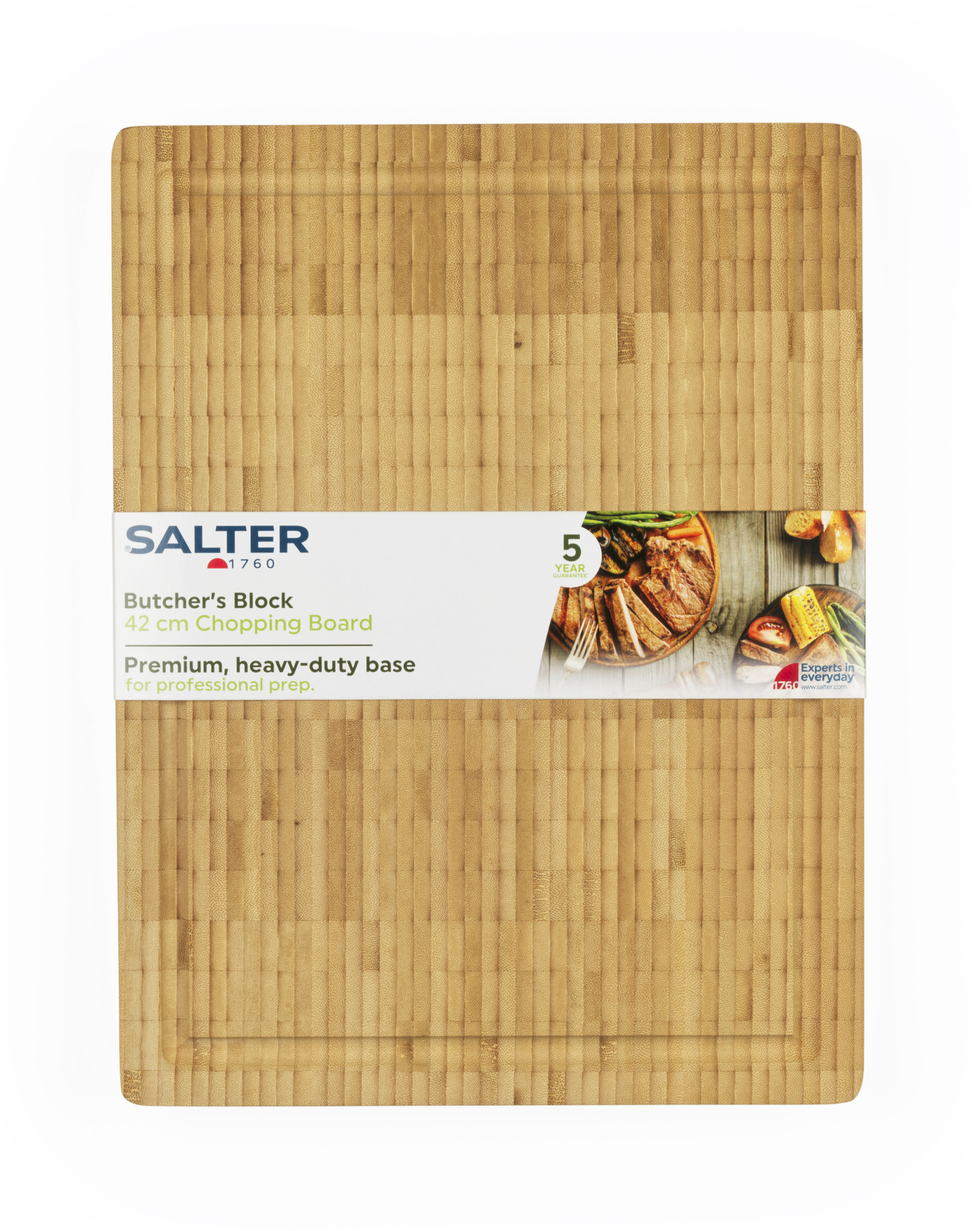 Salter 42cm Butchers Block