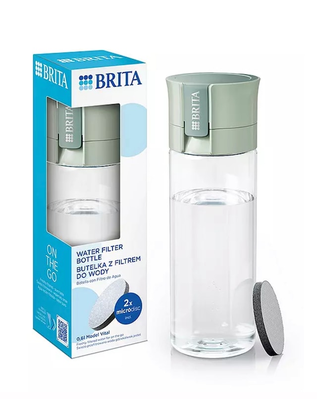 BRITA Water Filter Bottle Vital Green