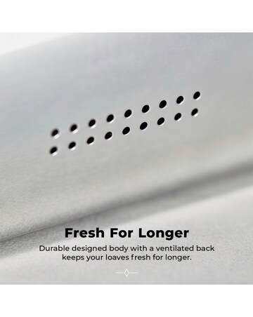 Tower Solitaire Bread Bin - Grey