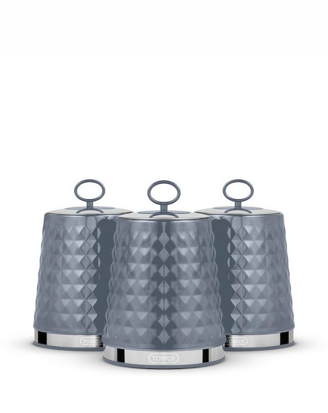 Tower Solitaire 3 Canisters - Grey