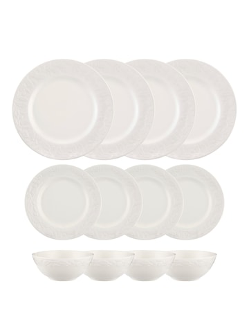 Price & Kensington Acorn 12 Piece Dinner Set