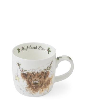Wrendale Highland Star Mug