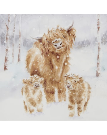 Wrendale Highland Cow Square Platter