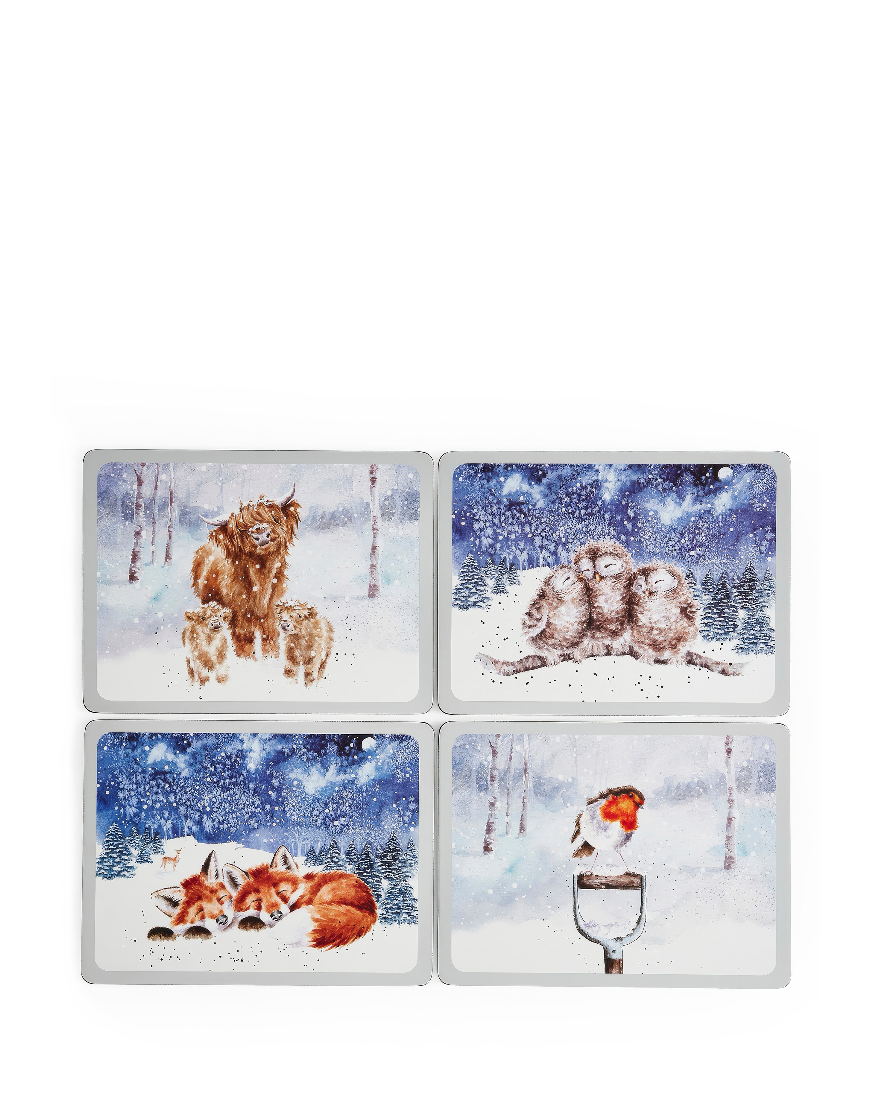 Wrendale Winter Skies Set of 4 Placemats