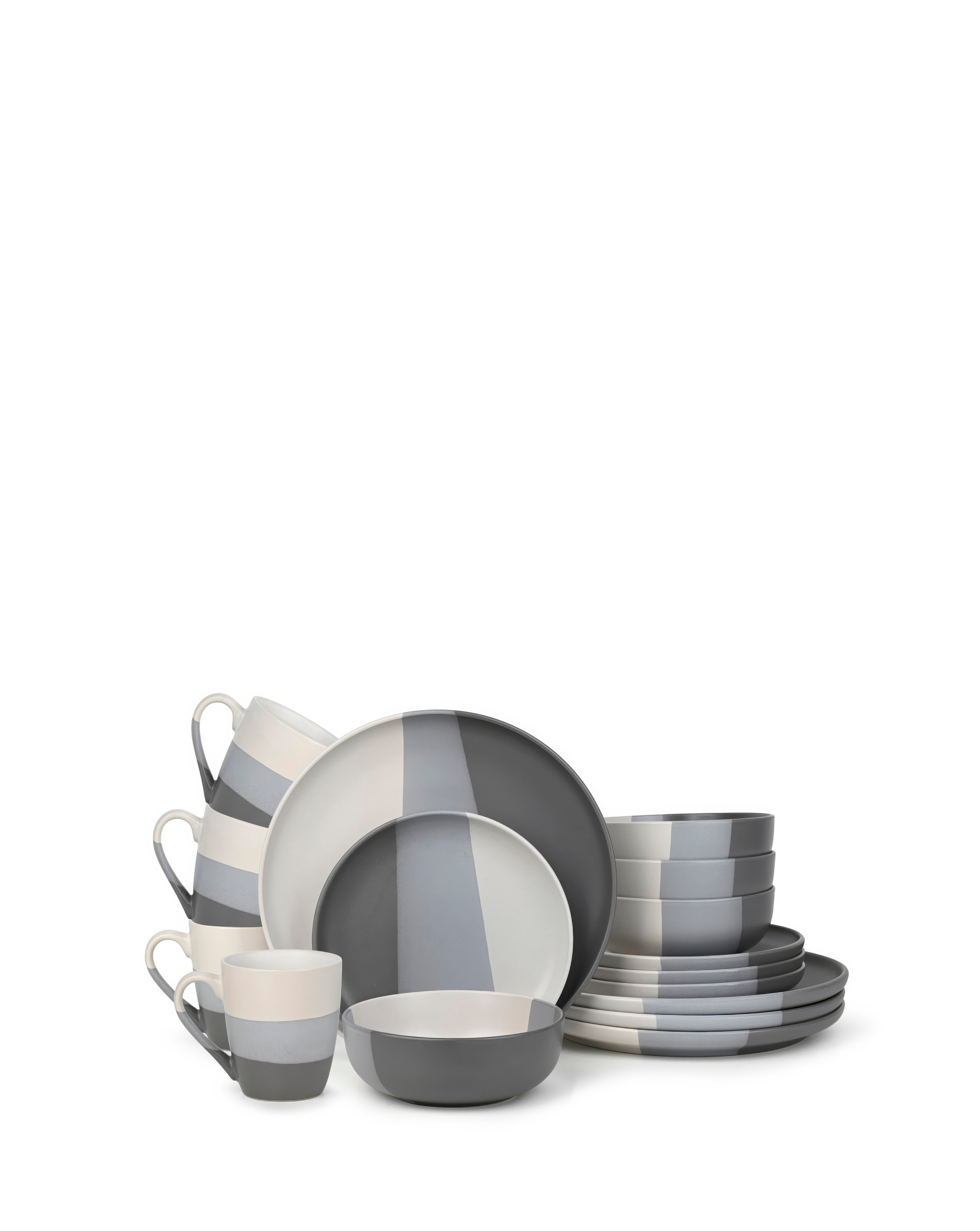 Waterside Dipped 16 Piece Dinner Set