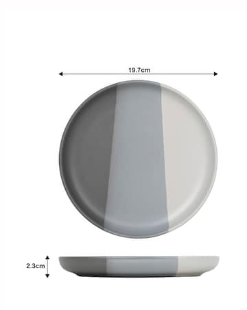 Waterside Dipped 16 Piece Dinner Set