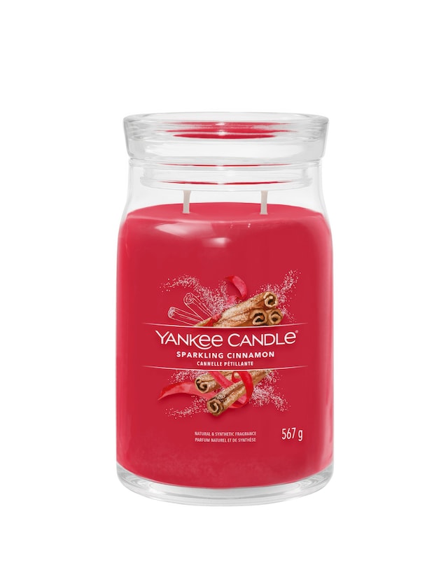 Yankee Candle Large Sparkling Cinnamon