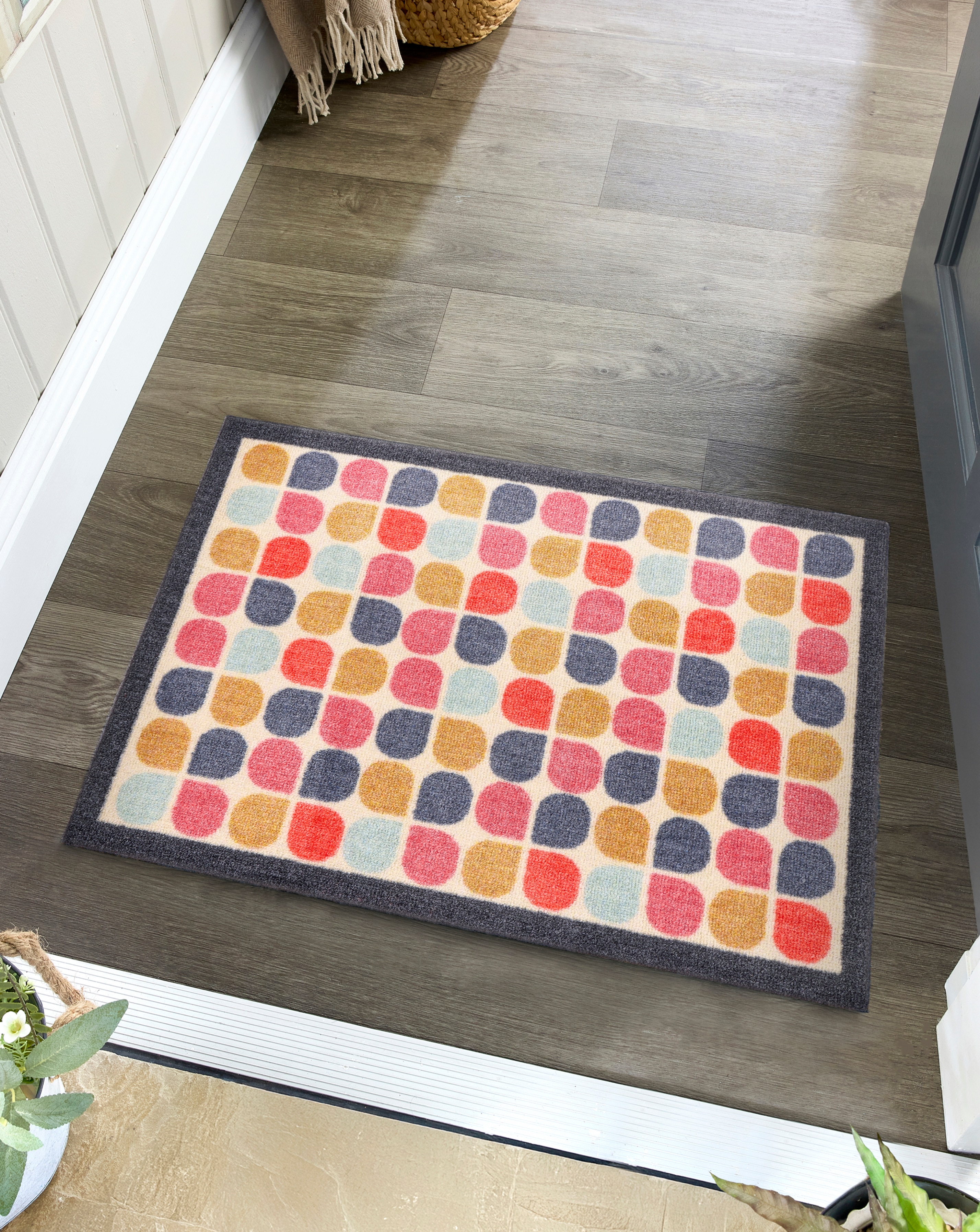 My Mat Indoor Retro Clover Doormat