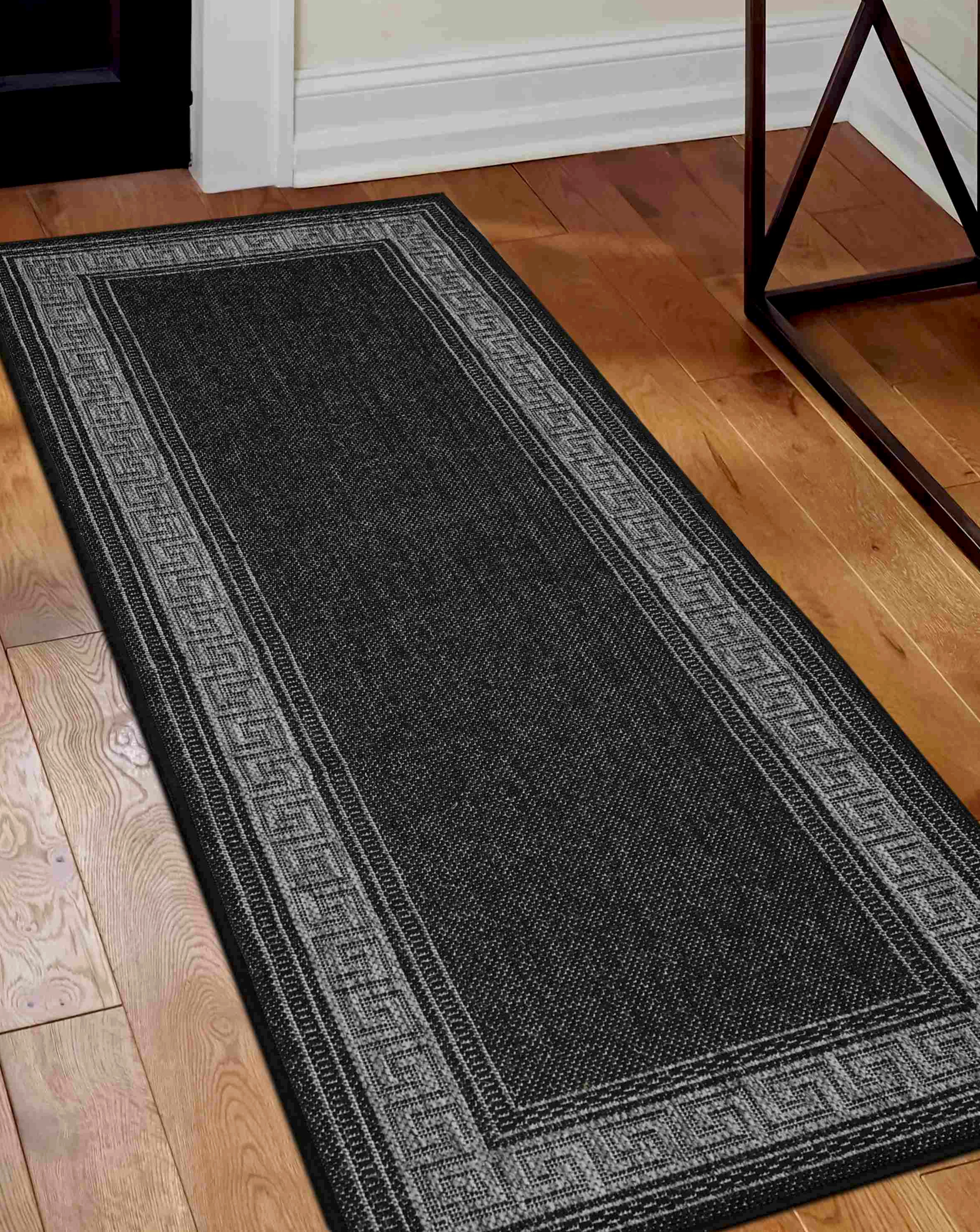 Gel Backed Greek Key Runner