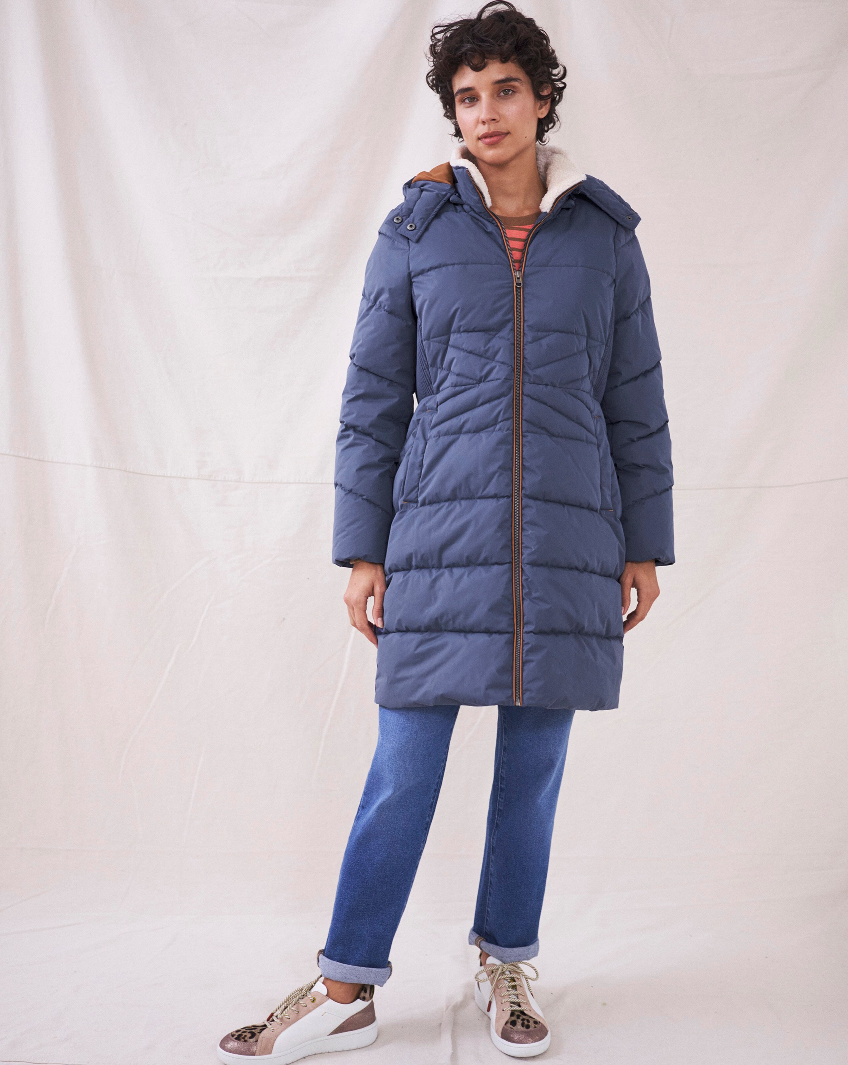 white stuff down jacket