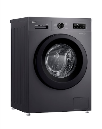 LG X10 Series F4X1009NMK 9kg 1400rpm WiFi Washing Machine Slate Grey + Install
