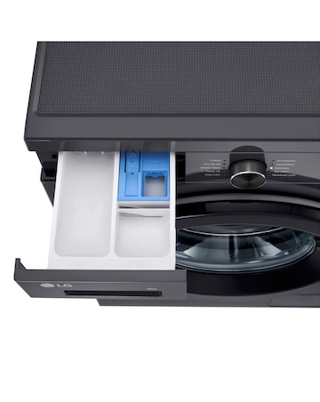 LG X10 Series F4X1009NMK 9kg 1400rpm WiFi Washing Machine Slate Grey + Install