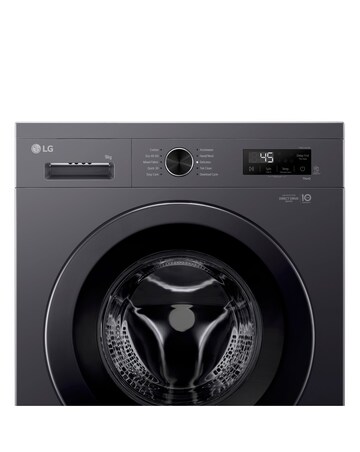 LG X10 Series F4X1009NMK 9kg 1400rpm WiFi Washing Machine Slate Grey + Install