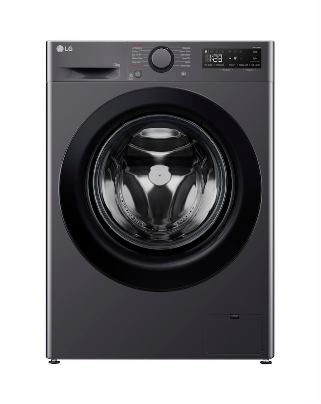 LG Turbowash F4Y510GBLN1 A Rated 10kg Washing Machine Slate Grey + Install