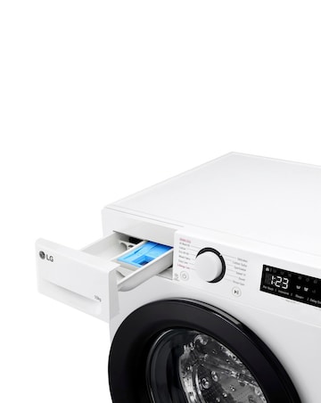 LG TurboWash with AI F4Y510WBLN1 10kg 1400rpm Washing Machine White + Install