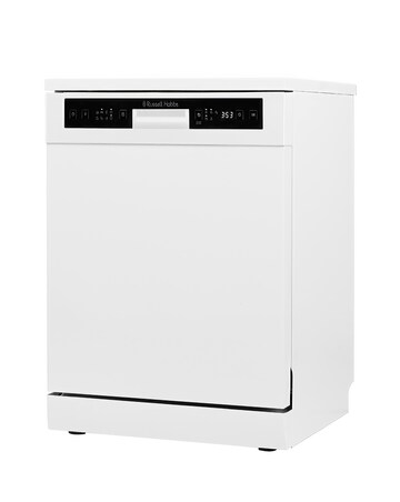 Russell Hobbs RH60DW00D2W 14 Place Settings Full Size Dishwasher White + Install