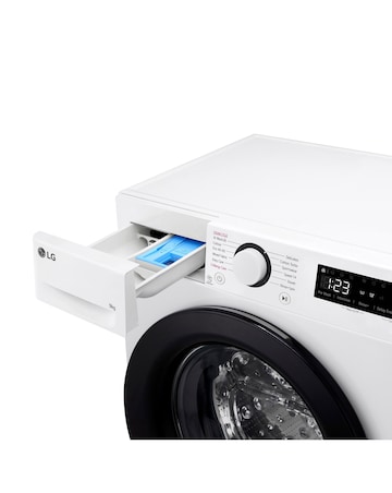 LG F2Y509WBLN1 A-rated 9kg 1200rpm Washing Machine White + Install