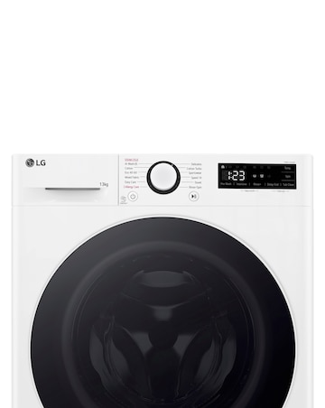 LG TurboWash FY4513WWLN1 A-Rated 13kg 1400rpm Washing Machine White + Install