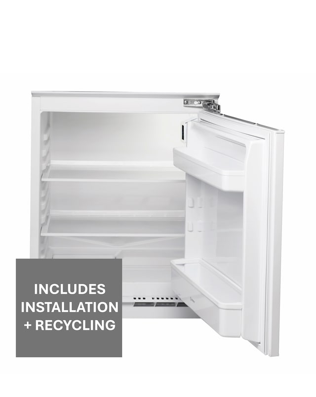 Indesit INBUL011.UK Integrated Under Counter Fridge + Installation