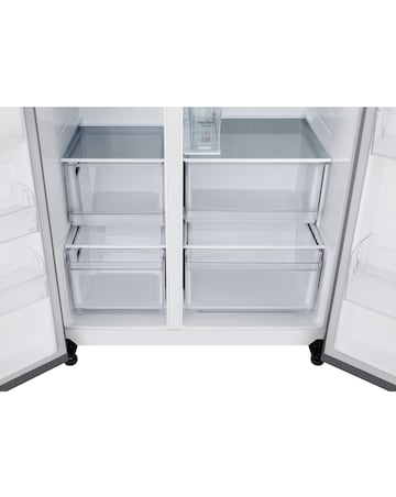 LG GSLC41PYPE Total No Frost American Fridge Freezer Silver Install