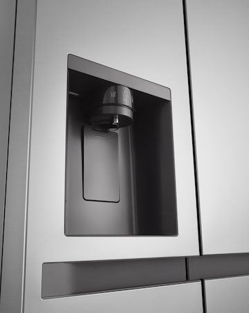 LG GSLC41PYPE Total No Frost American Fridge Freezer Silver Install