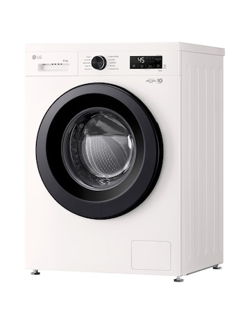 LG X10 W4X1085NWK 8kg/5kg 1400 Spin Washer Dryer - White + Install