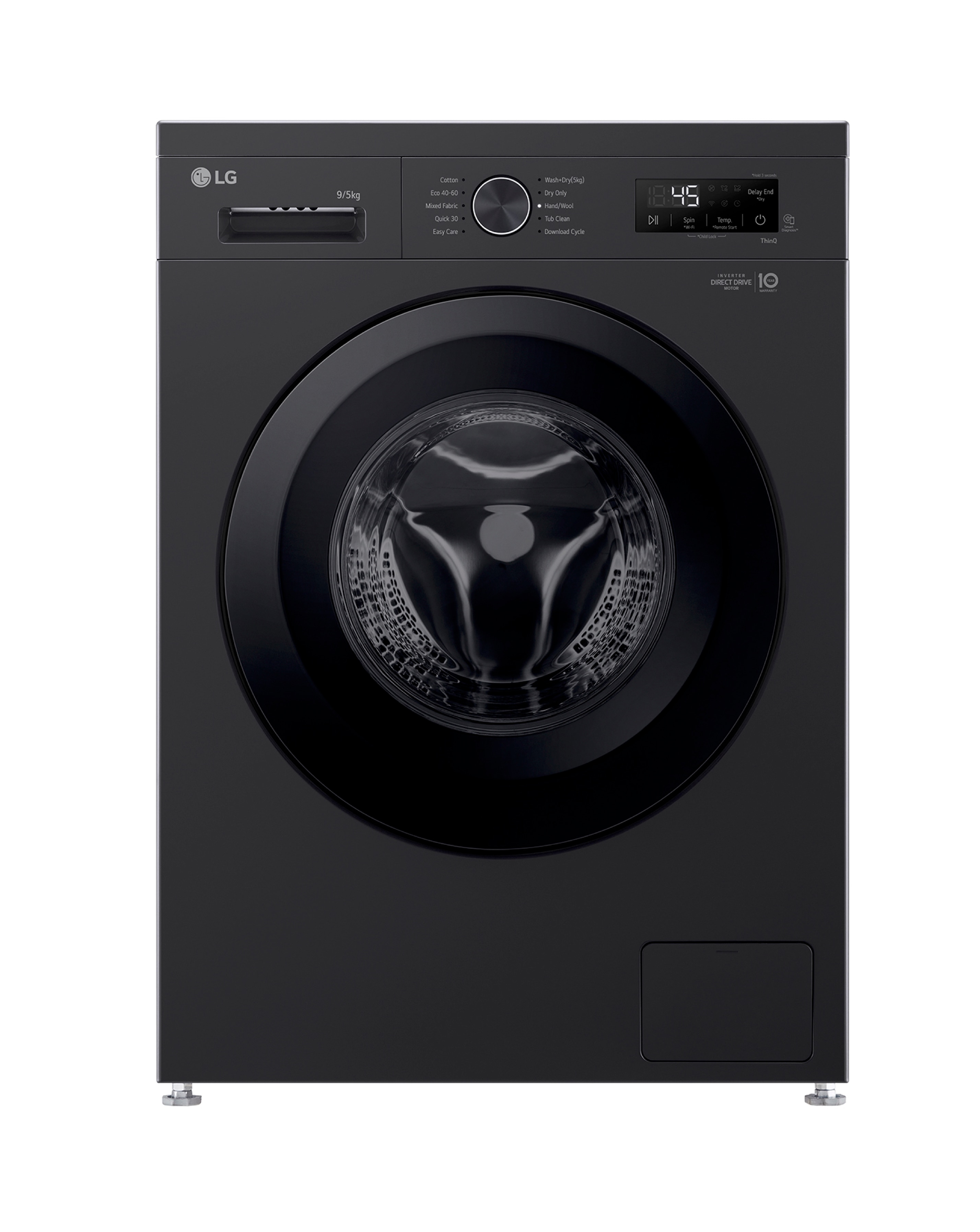 New In - LG X10 W4X1095NNK 9kg/5kg Wash Dry Grey