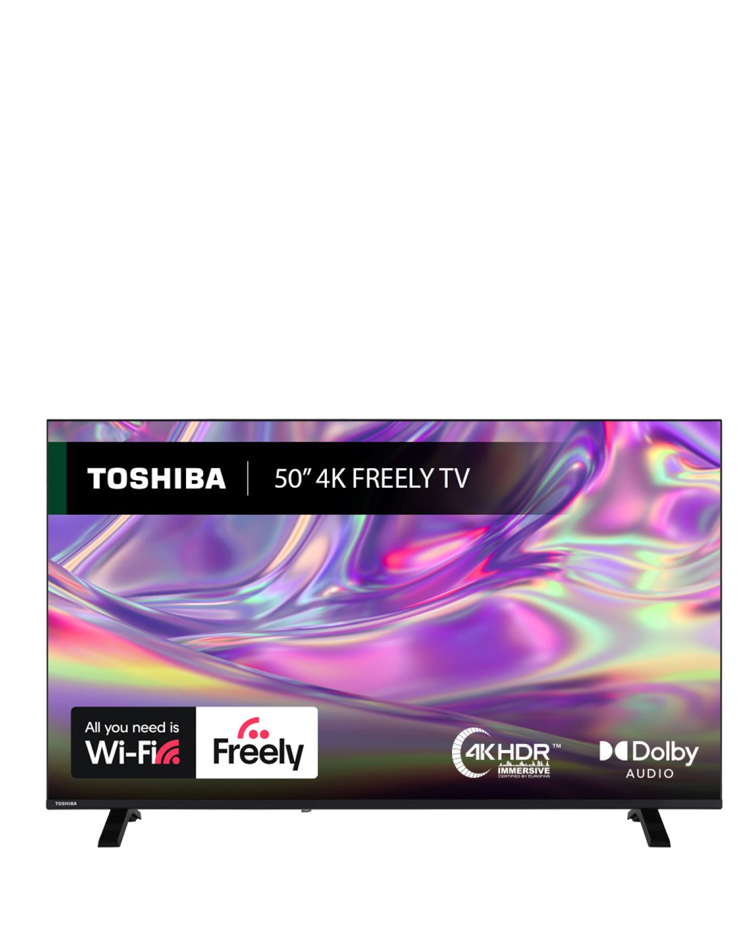 New In - Toshiba 50UV1563DB 50in 4k UHD Smart TV