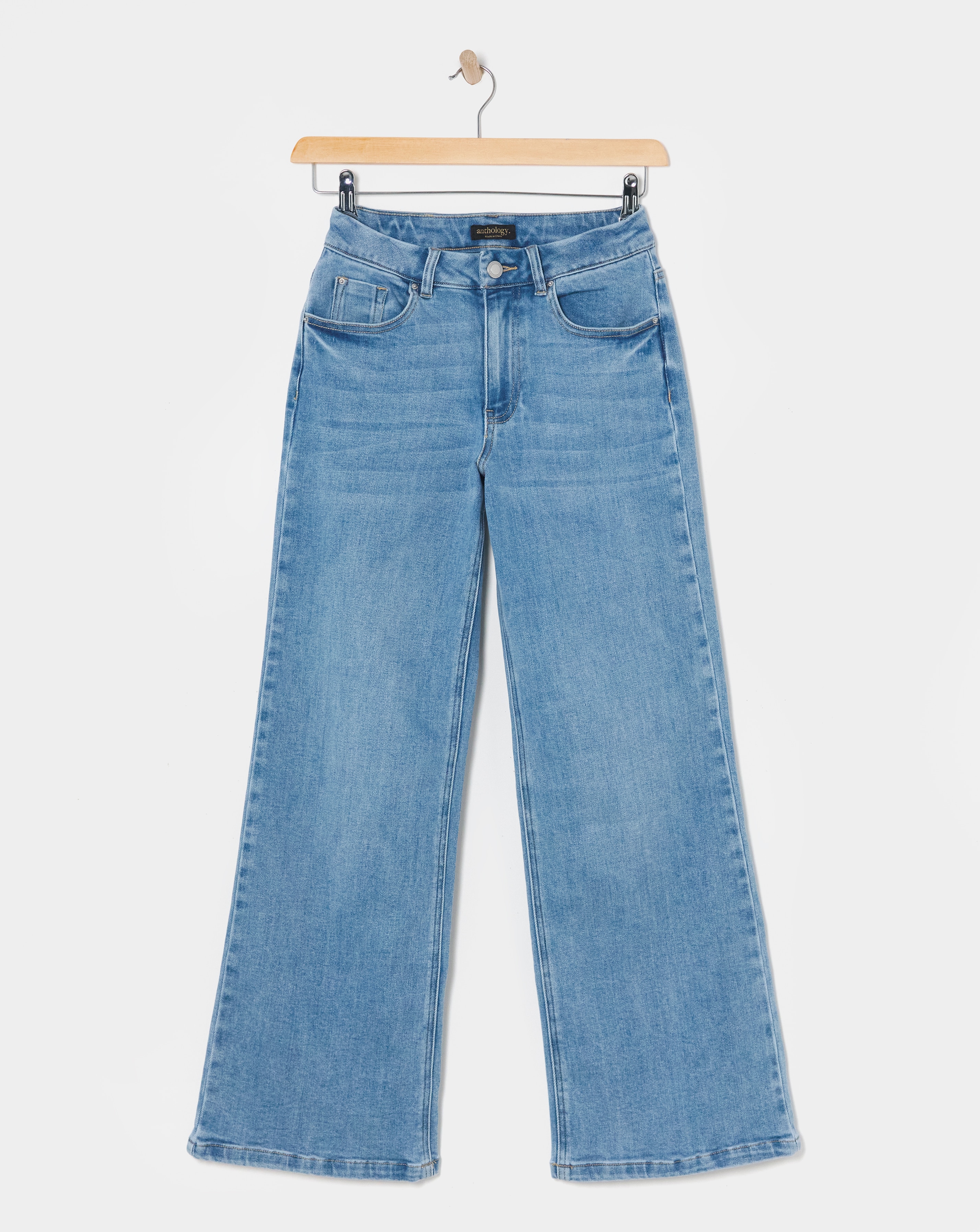 Anthology Light Blue Wide Leg Jeans