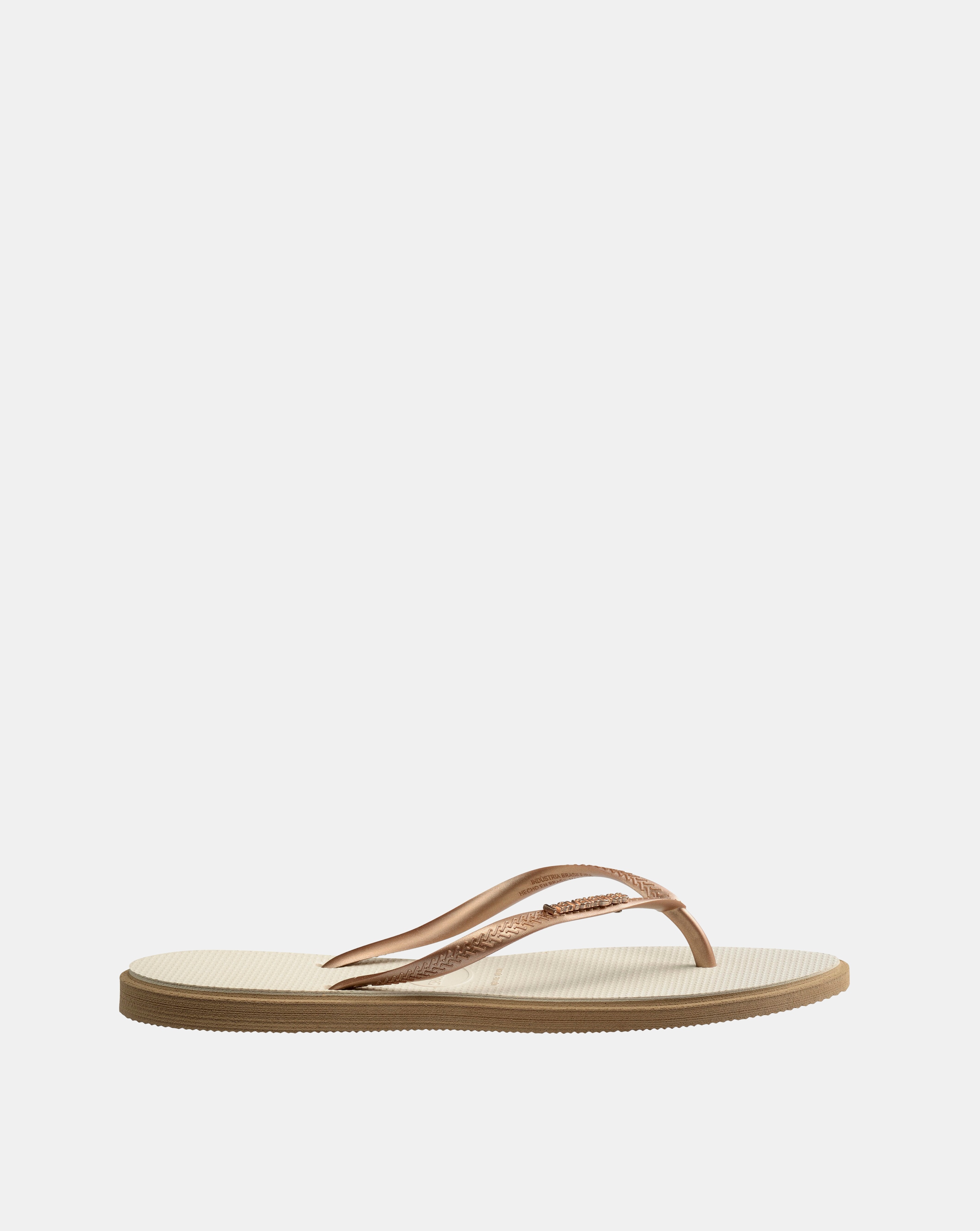 New In - Havaianas Slim Point Nude Sandals