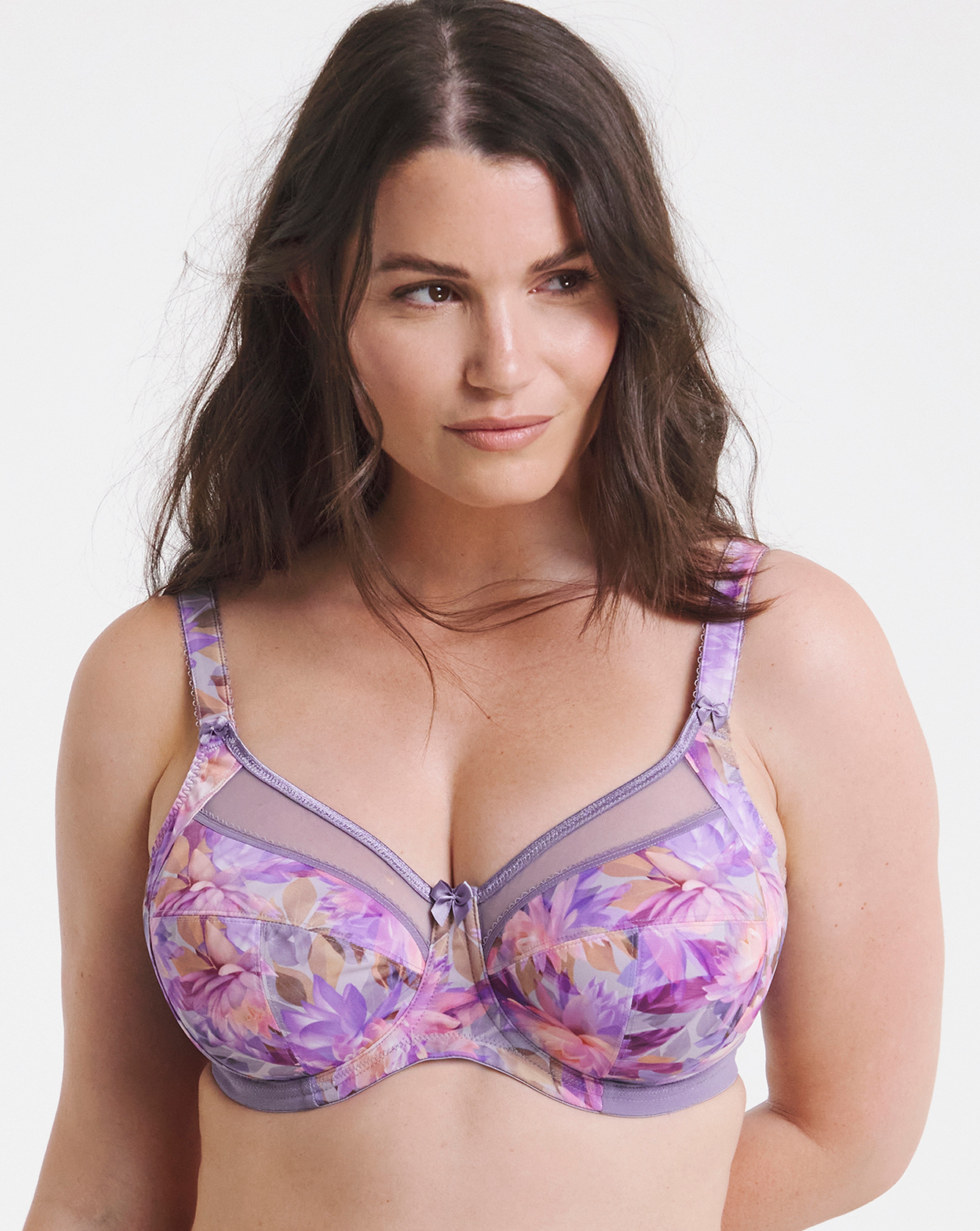 Goddess Kayla Full Cup Wired Bra Lotus
