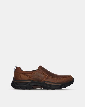 Skechers Leather Relaxed Expended Seveno