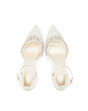 Paradox London Cinta Ivory Wedding Heels